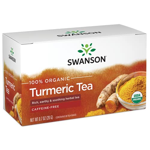 Swanson Turmeric Tea 20 BagS