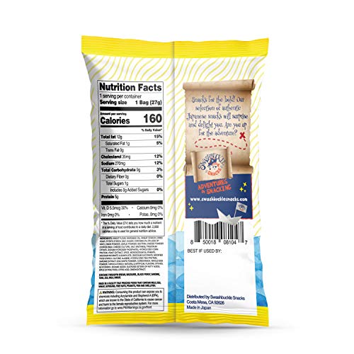 Swashbuckle Snacks Crispy Tempura Calamari Snack Chips Cheese Fl