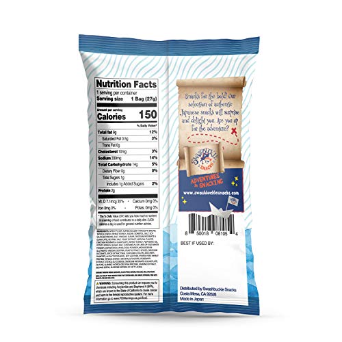 Swashbuckle Snacks Crispy Tempura Fish Chips Tartar Sauce Flavor