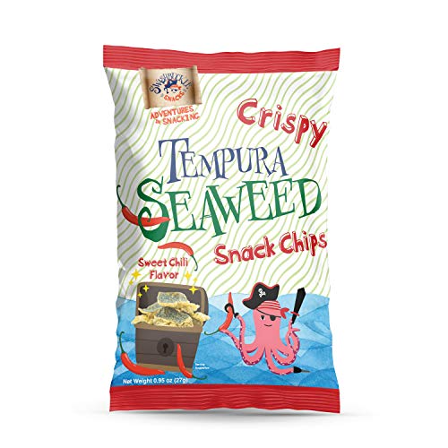 Swashbuckle Snacks Crispy Tempura Seaweed Snack Chips Original F