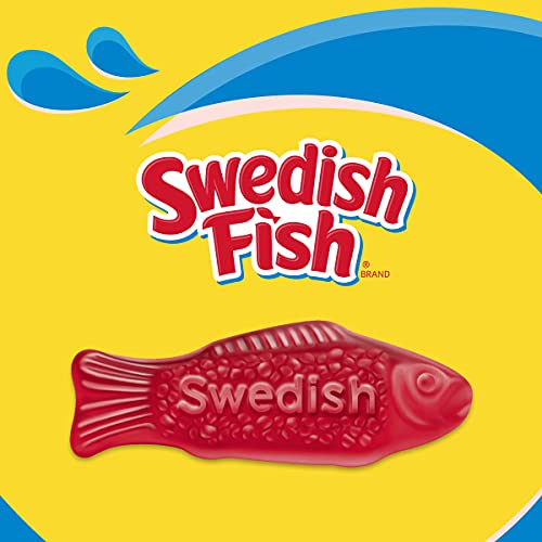 Swedish Fish Mini Soft &Amp; Chewy Candy, 240 - 0.21 Oz Packs