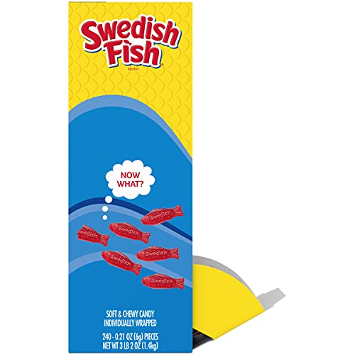 Swedish Fish Mini Soft &Amp; Chewy Candy, 240 - 0.21 Oz Packs