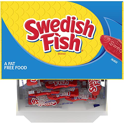 Swedish Fish Mini Soft &Amp; Chewy Candy, 240 - 0.21 Oz Packs