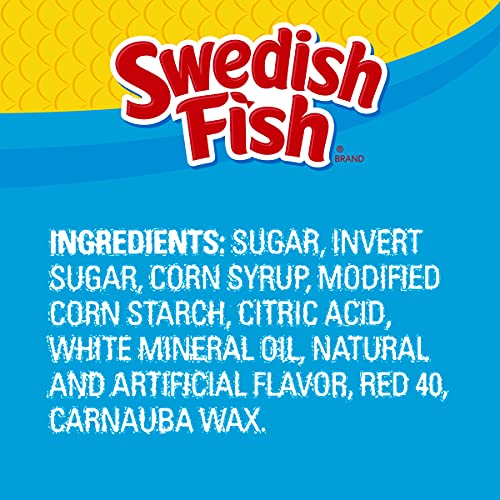 Swedish Fish Mini Soft &Amp; Chewy Candy, 240 - 0.21 Oz Packs