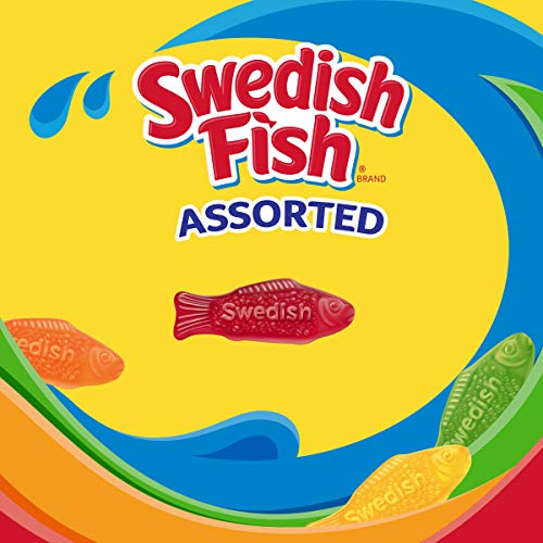 Swedish Fish Assorted Soft &Amp; Chewy Candy, 5 Lb