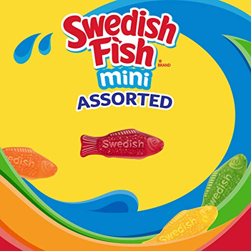 Swedish Fish Assorted Mini Soft &Amp; Chewy Candy, Christmas Candy,