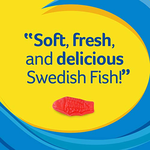 Swedish Fish Mini Soft &Amp; Chewy Candy, Christmas Candy, Family Si