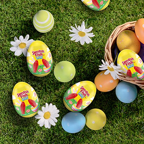 SWEDISH FISH Mini Soft & Chewy Easter Candy, 12-0.88 oz Easter Eggs SWEDISH FISH Mini Soft & Chewy Easter Candy, 12-0.88 oz Easter Eggs