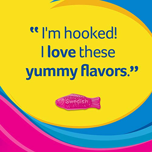Swedish Fish Mini Tropical Soft &Amp; Chewy Candy, Easter Candy, 12