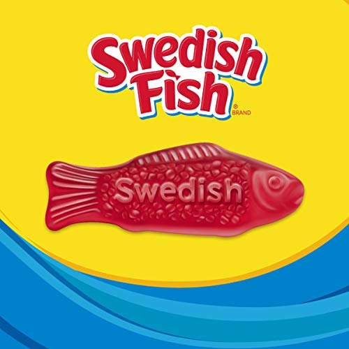 Swedish Fish Soft &Amp; Chewy Candy, Christmas Candy, 3.1 Oz Box
