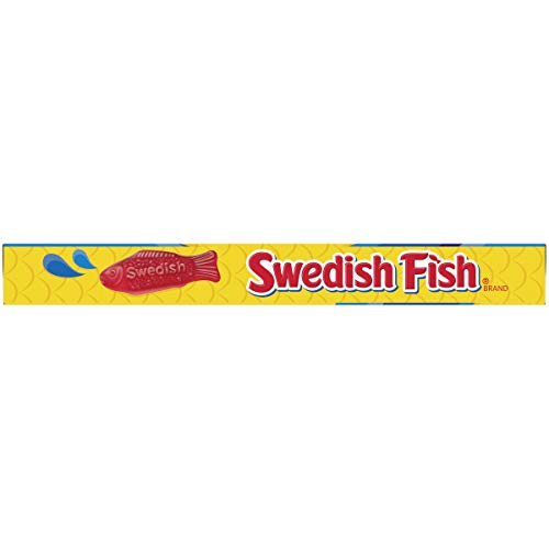 Swedish Fish Soft &Amp; Chewy Candy, Christmas Candy, 3.1 Oz Box