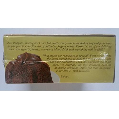 Sweet And Simply Jamaican Chocolate Chocolate Rum Cake 4Oz
