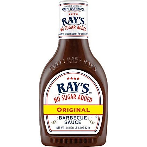 Sweet Baby Ray’S No Sugar Added Original Barbecue Sauce 18.5Oz -