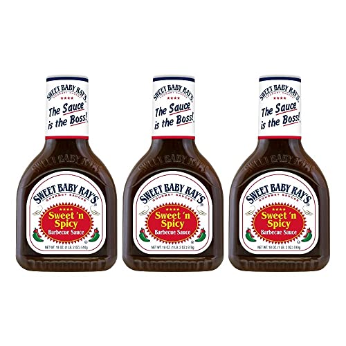 Sweet Baby Rays, Bbq Sauces, 18-Ounce Bottle Pack Of 3 Sweet