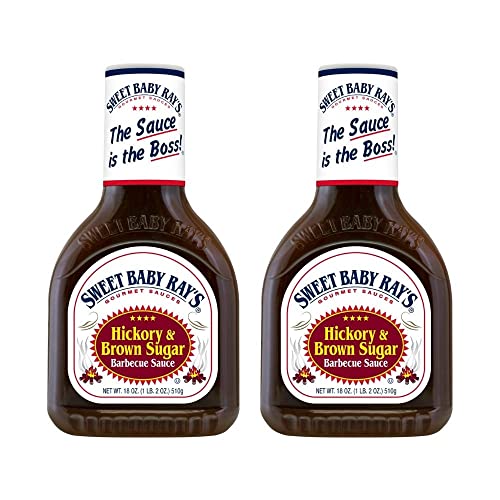 Sweet Baby Rays Hickory &Amp; Brown Sugar Barbecue Sauce 18 Oz Bott