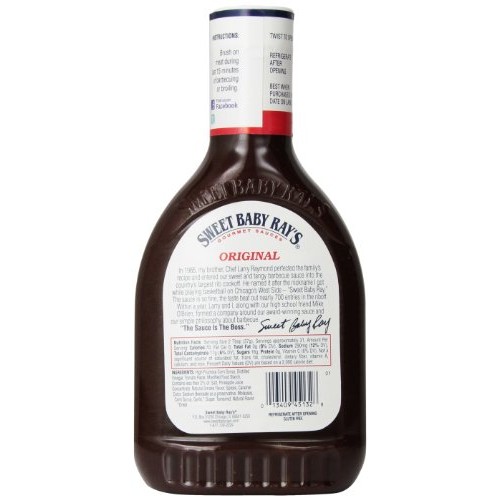 Sweet Baby Rays Bbq Sauce, 80 Ounce
