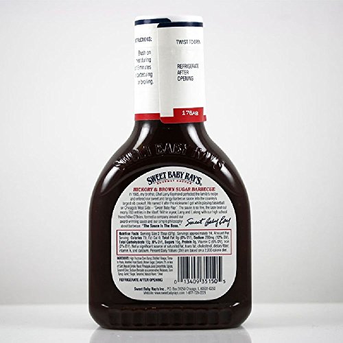 Sweet Baby Rays Bbq Sauce- Hickory &Amp; Brown Sugar - 18 Ounce- Sq