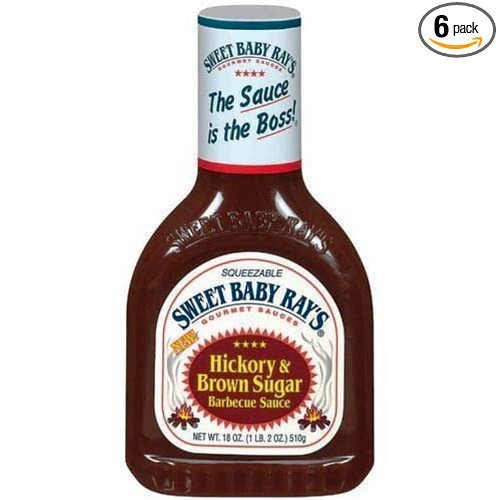 Sweet Baby Rays Bbq Sauce- Hickory &Amp; Brown Sugar - 18 Ounce- Sq