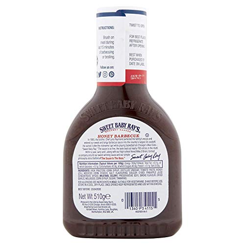 Sweet Baby Rays Bbq Sauce Variety Pack: Original/Honey Bbq/Sweet