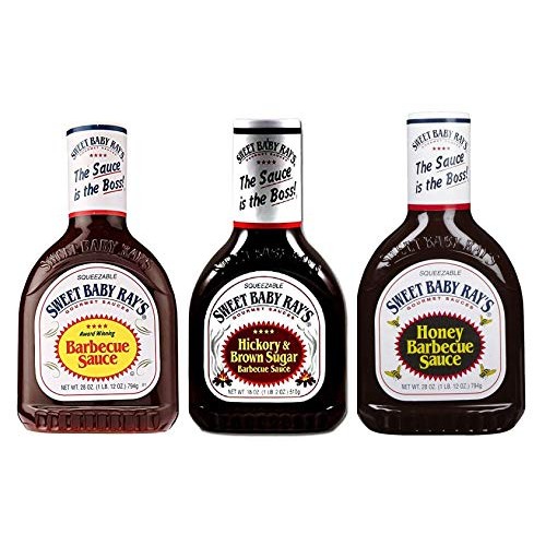 Sweet Baby Rays Bbq Sauce Variety Pack: Original/Honey Bbq/Sweet