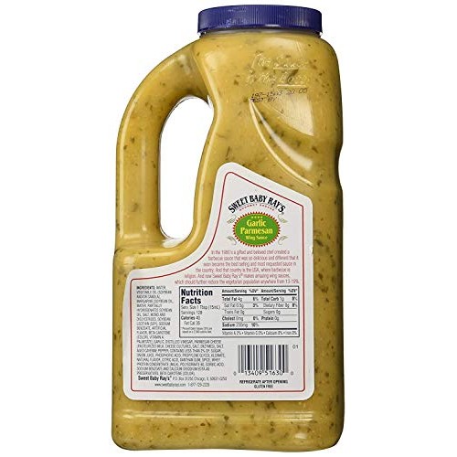 Sweet Baby Rays Garlic Parmesan Wing Sauce - 64 Oz. Jug 2-Pack