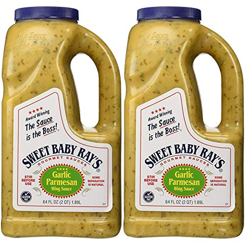 Sweet Baby Rays Garlic Parmesan Wing Sauce - 64 Oz. Jug 2-Pack