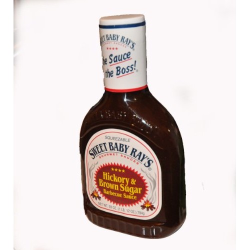 Sweet Baby Rays Gourmet Sauces 28 Fl Oz Pack Of 2 Hickory &Amp;