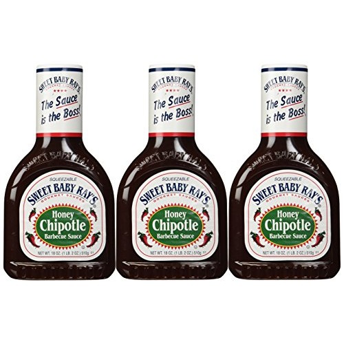 Sweet Baby Rays Honey Chipotle Bbq Sauce 18 Oz 3 Pack
