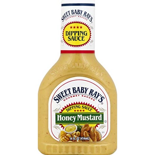 Sweet Baby Rays Honey Mustard Dipping Sauce, 14 Oz