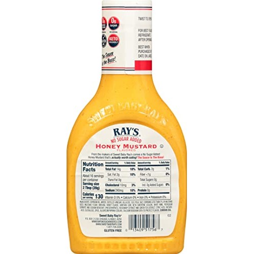 Sweet Baby Rays No Sugar Added Trio Bundle, 1-Original 18.5oz, ...