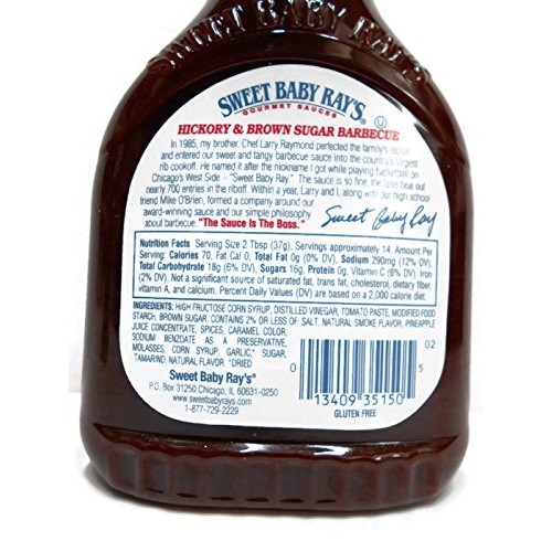 Sweet Baby Rays Variety Packoriginal Sauce,Hickory &Amp; Brown Sug