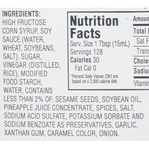 Sweet Teriyaki Wing Glaze &Amp; Sauce By Sweet Baby Rays, 64 Oz. Jug