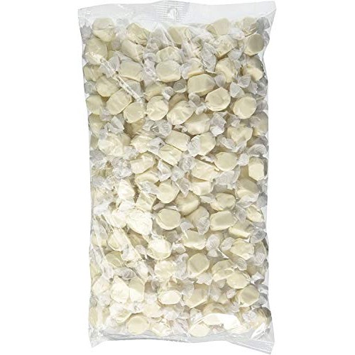 Bulk Saltwater Taffy, Vanilla, 3 Pounds