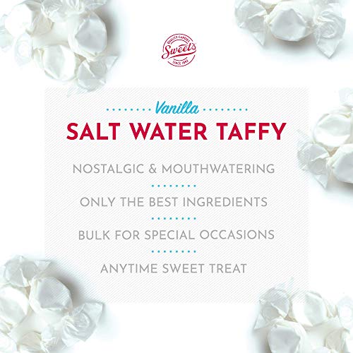 Bulk Saltwater Taffy, Vanilla, 3 Pounds