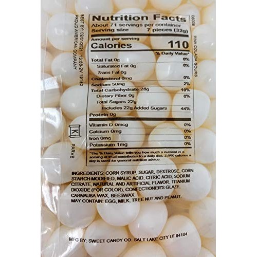 Sweets Sour Balls 5lb Pina Colada