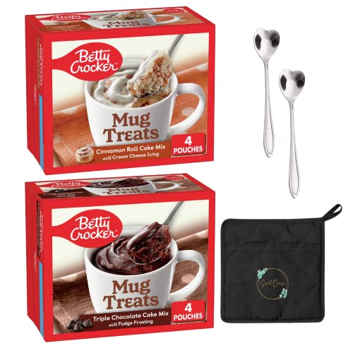 Cake Mix Cinnamon Roll Chocolate Dessert Spoon Bundle - Betty Cr...