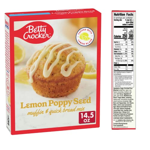 Sweet Cerise Betty Crocker Muffin and Quick Bread Mix Variety Pa...