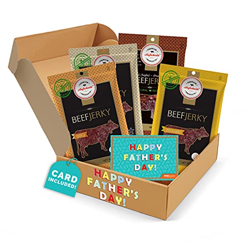 Gift Baskets For Fathers Day Gifts For Dad Beef Jerky - Jerky Bo