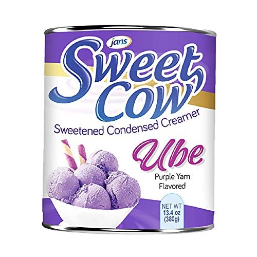 Sweet Cow Ube Purple Yam Sweetened Condensed Milk Creamer By Jan