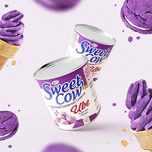 Sweet Cow Ube Purple Yam Sweetened Condensed Milk Creamer By Jan