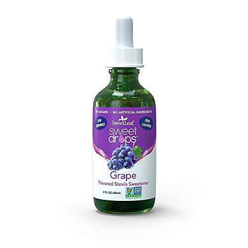 Sweetleaf Sweet Drops Liquid Stevia Sweetener, Grape, 2 Ounce -