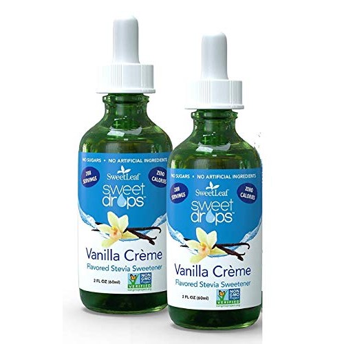 Sweet Leaf Sweet Drops Vanilla Creme Flavored Liquid Stevia, 2 O