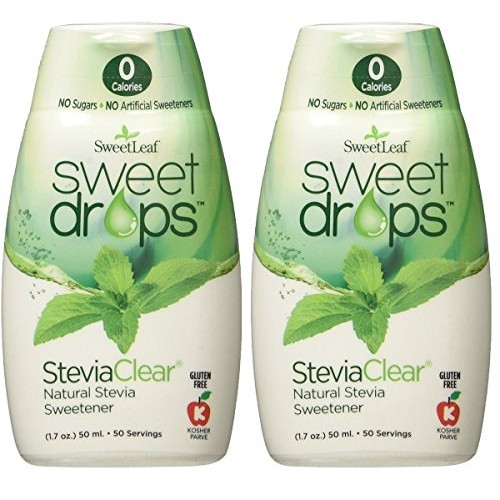 Sweetleaf Sweet Drops Liquid Stevia Sweetener, Steviaclear, 1.7