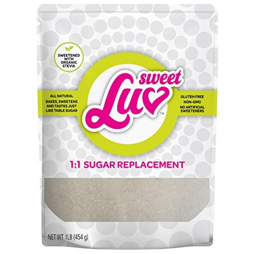 Luv Keto Sweetener Stevia Blend - 1:1 Sugar Free Substitute For
