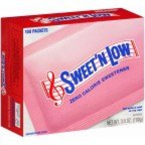 Sweet N Low Granulated Sugar Substitute 100 Packets 2 Pack