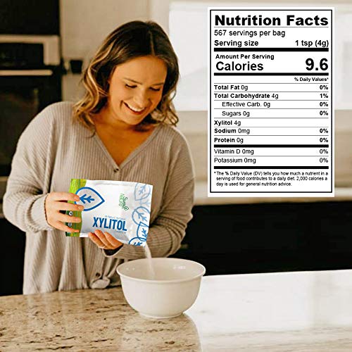 Sweet Nature Birch Xylitol Sweetener Keto Friendly 3 Lbs