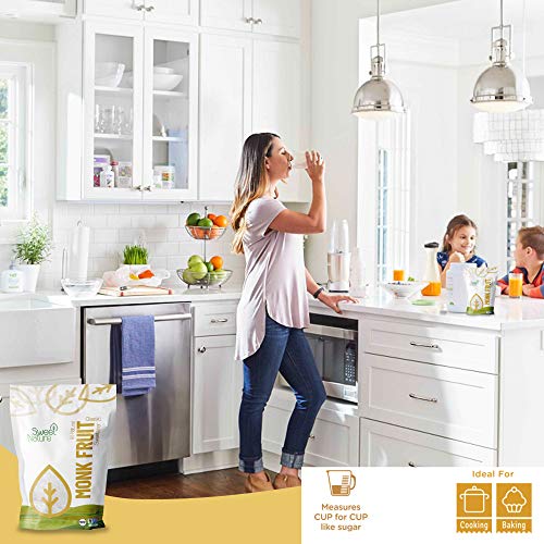 Sweet Nature Monk Fruit Sweetener Classic Non Gmo Gluten Free Su