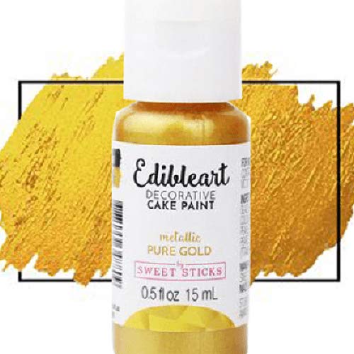 Sweet Sticks Edible Art Decorative Cake Paint 0.5 Ounce 15 Mill