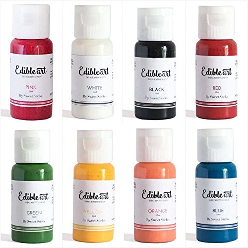 Sweet Sticks Edible Art Decorative Paint Rose Gold 15Ml