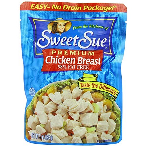 Sweet Sue Chicken Breast, 3 Oz, Pack Of 8
